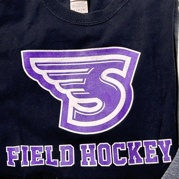 3 STONEHILL COLLEGE SHIRTS - (1 IS FIELD HOCKEY) - Picture 7 of 8